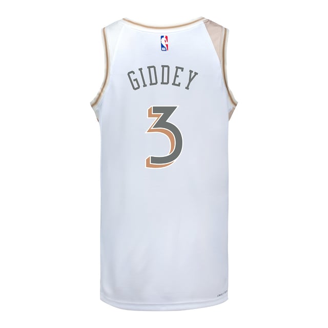 2024-25 CHICAGO BULLS CITY EDITION JOSH GIDDEY AUTHENTIC JERSEY