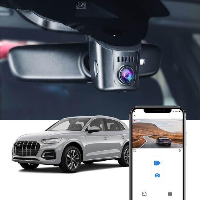 FITCAMX Dash Cam for Audi
