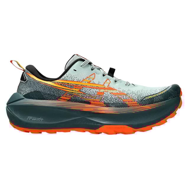 Asics Mens Trabuco Max 4 - Cold Moss/Nova Orange - Trail - SS25