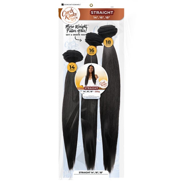 Sensationnel Curls Kinks Weaves Multi - STRAIGHT 14"16"18 / 18"20"22"