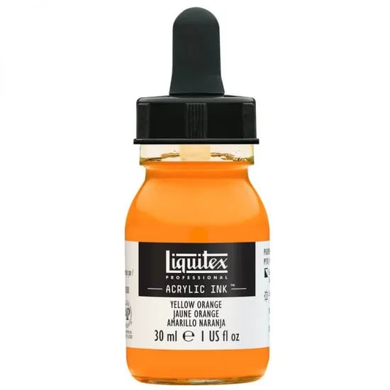 Liquitex Professional Acrylic Ink - Yellow Orange - 30 ml