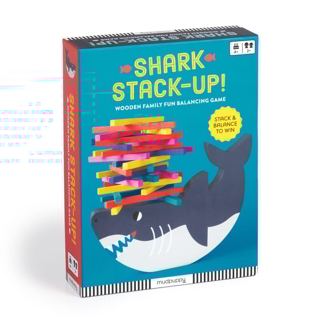 Shark Stack-up! Wooden Balancing Game