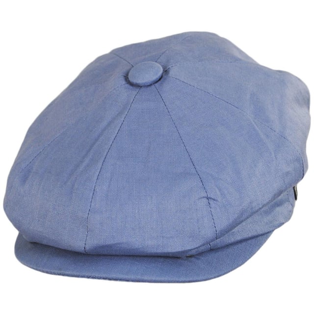 Linen and Cotton Newsboy Cap