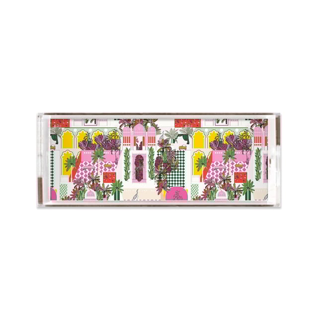 Greco Garden Lucite Tray