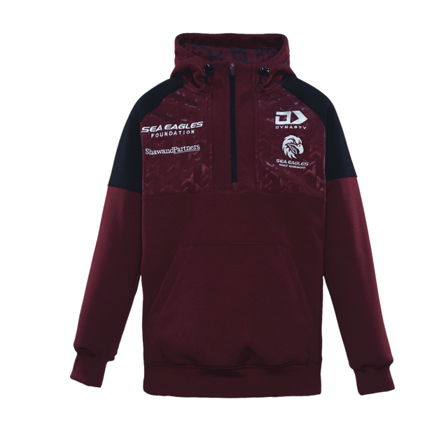 MW Sea Eagles 2024 Ecotek Qtr Zip Hoodie Junior