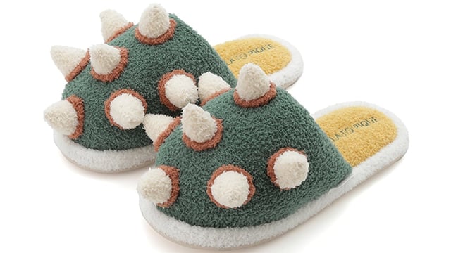 2024 【SUPER MARIO™️】【UNISEX】Baby Moco Bowser Motif Room Shoes - M/L