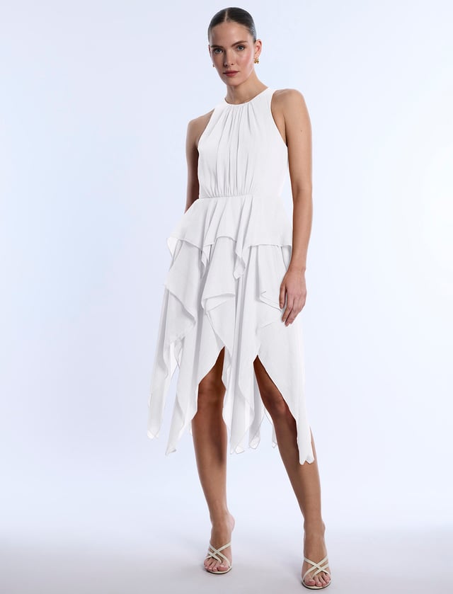 Ruffle Skirt Dress