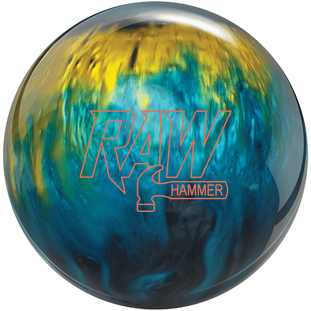 Hammer Raw Hammer Smoke Blue Gold Bowling Ball