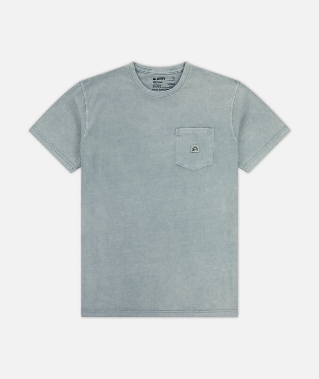 Tanker Heavyweight Tee - Light Blue