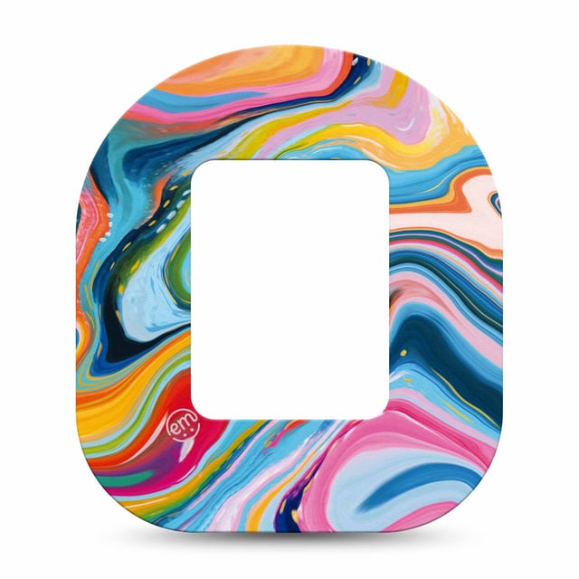 Color Melting Swirl Mobi Tape