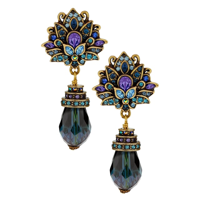 Heidi Daus® "Montana Beauty" Crystal Drop Earrings