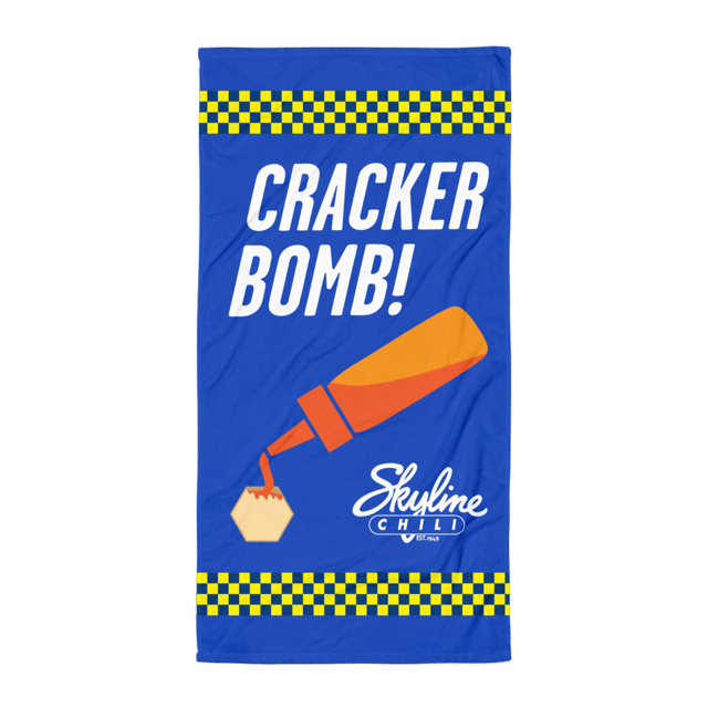 Skyline Cracker Bomb Towel