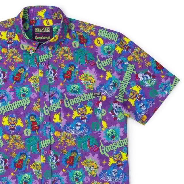 Goosebumps "Scared Sheetless" – KUNUFLEX Short Sleeve Shirt