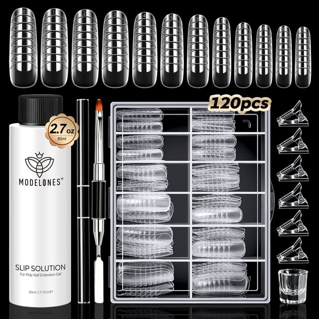 Slip Solution Kit For Poly Nail Extension Gel