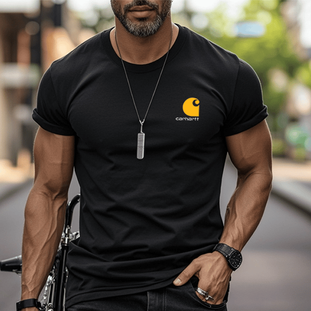 Carhartt Men's Casual Graphic Print Cotton T Shirt