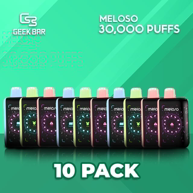 Geek Bar Meloso Bar 30K Vape - (10 Pack)