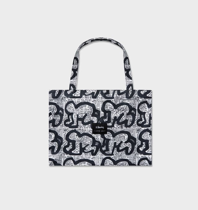 KH Des Refuses Tote - White/Black