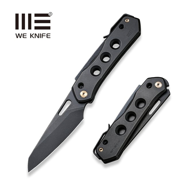 WEKNIFE Vision R Manual Thumb & Thumb Hole & Superlock Knife Titanium Handle (3.54" CPM 20CV Blade) WE21031-2