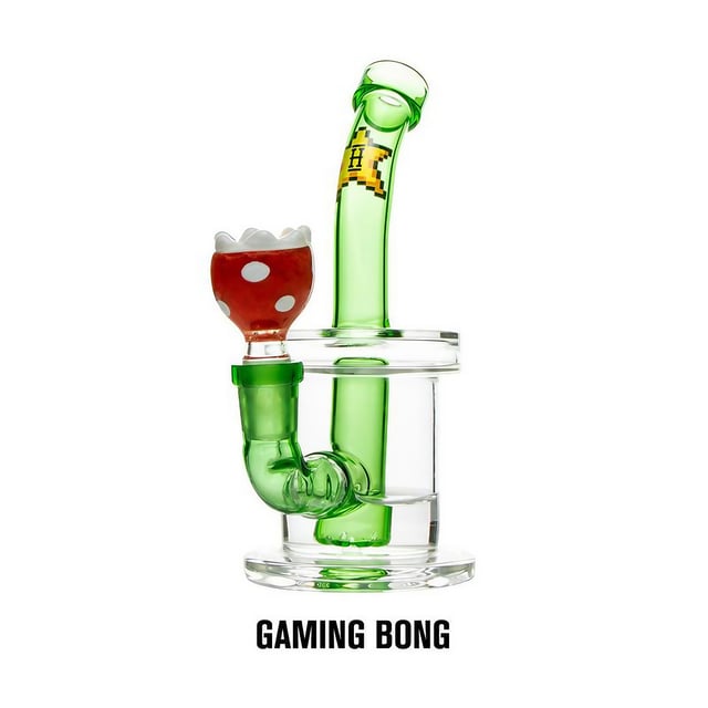 Hemper 8-Bit Gaming Bong | Retro Design & Dab Rig Compatible - 7"