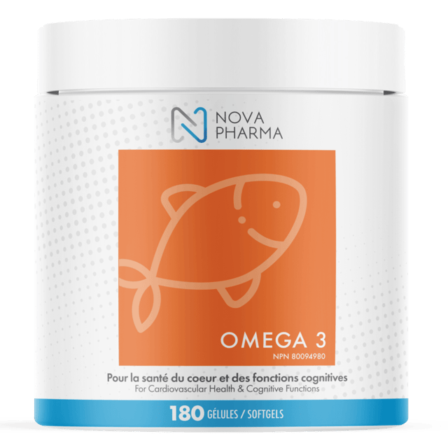 Nova Pharma - Oméga 3 - 180 gélules