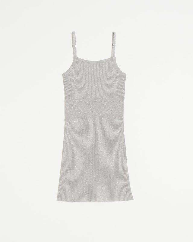 Carter Mini Dress Silver