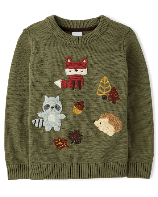 Boys Embroidered Aviator Patch Corduroy Jacket - Highland Hills - Green
