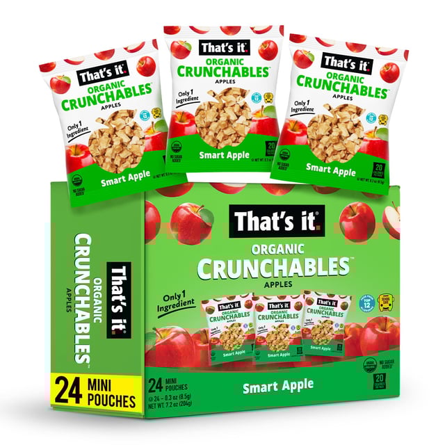 Organic Apple Crunchables - Smart Apple