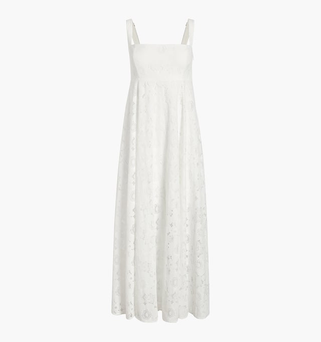 The Lace Rowena Dress - White Floral Lace
