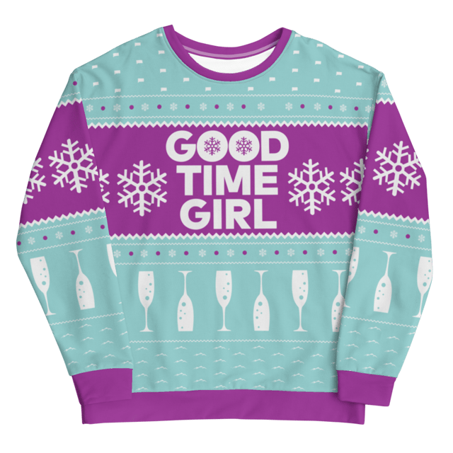 The Real Housewives of Salt Lake City Good Time Girl Holiday Sweatshirt