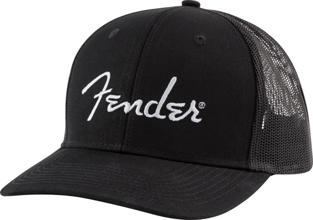 Fender® Silver Logo Snapback Hat