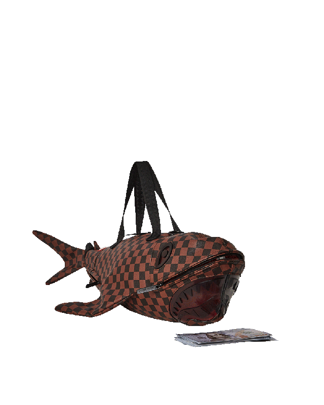 SHARKS IN PARIS CLEAR FOR TAKEOFF SHARK MEDIUM DUFFLE
