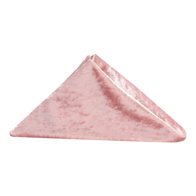 Velvet 20"x20" Linen Napkin - Dusty Rose/Mauve