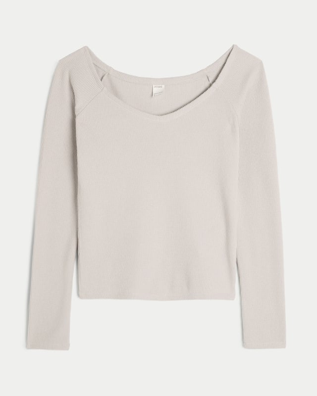 Gilly Hicks Wide V-Neck Top
