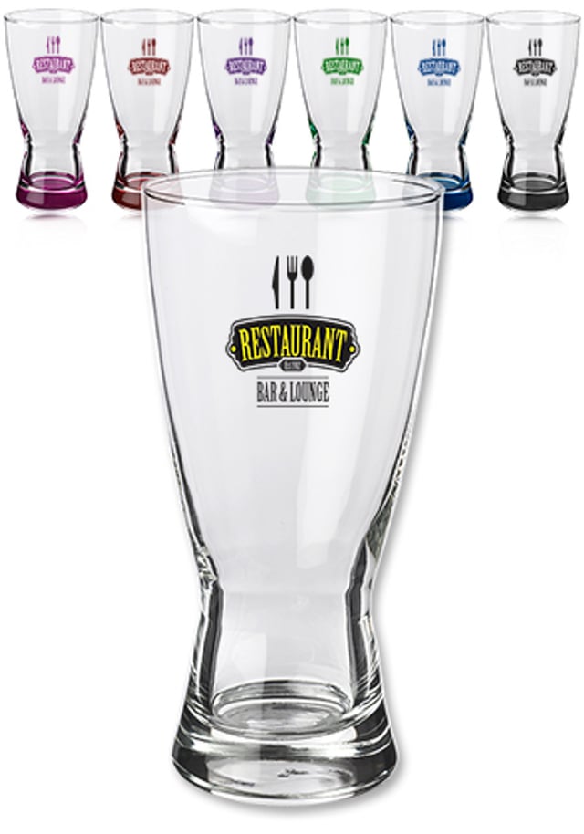 15 oz. Libbey Hourglass Pilsner Glasses