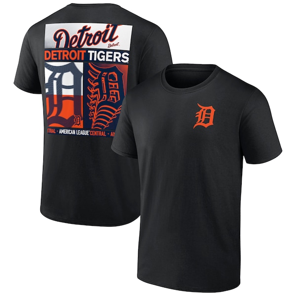 Men's Detroit Tigers Fanatics Branded Black In Good Graces T-Shirt