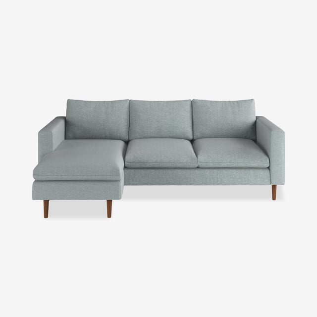 Joan Reversible Sofa Sectional, Mila Gray