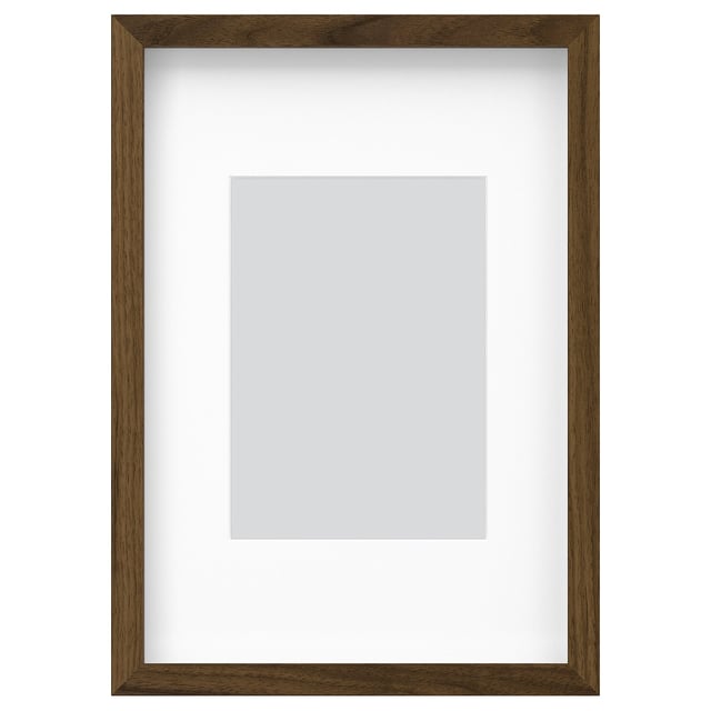 RÖDALM Frame - walnut effect 21x30 cm