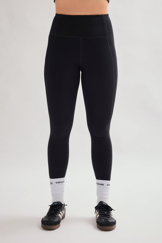 Black Compressive High-Rise Legging — Girlfriend Collective