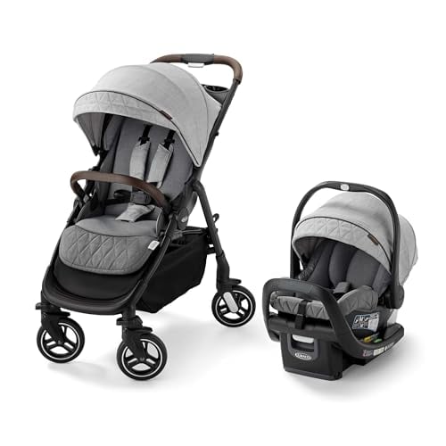 Graco Premier Merge Travel System | Includes SnugRide SnugFit 35 LX Infant Car Seat (Midtown)