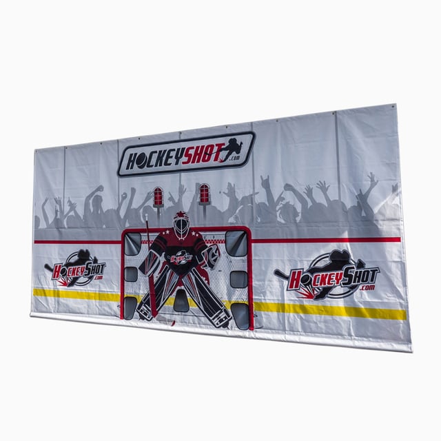 Crowd Goes Wild Hockey Shooting Tarp