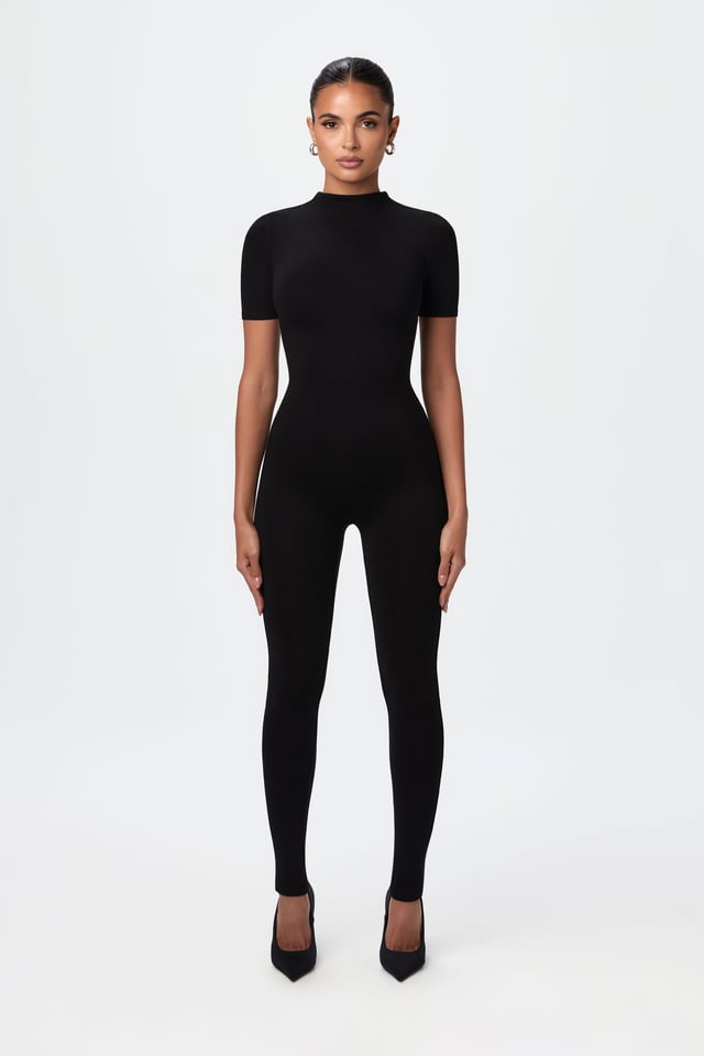 NW Sculpt Short Sleeve Jumpsuit