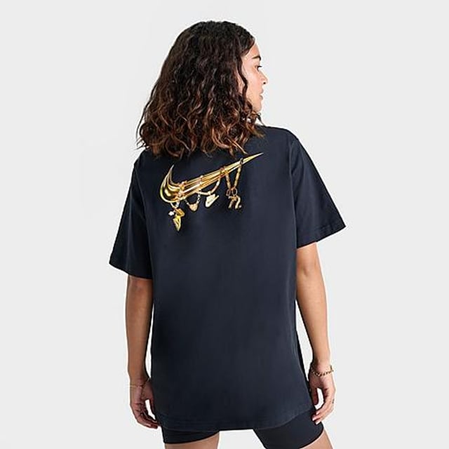 Women's Nike Charm Short-Sleeve Graphic T-Shirt available now at Las Vegas South Premium Outlets®