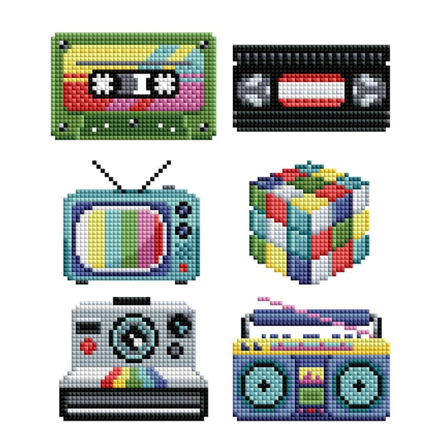 Mini Dazzles™ - 80s