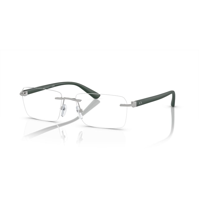 Armani Exchange Unisex Ax1064 Plateado Mate Size: Standard