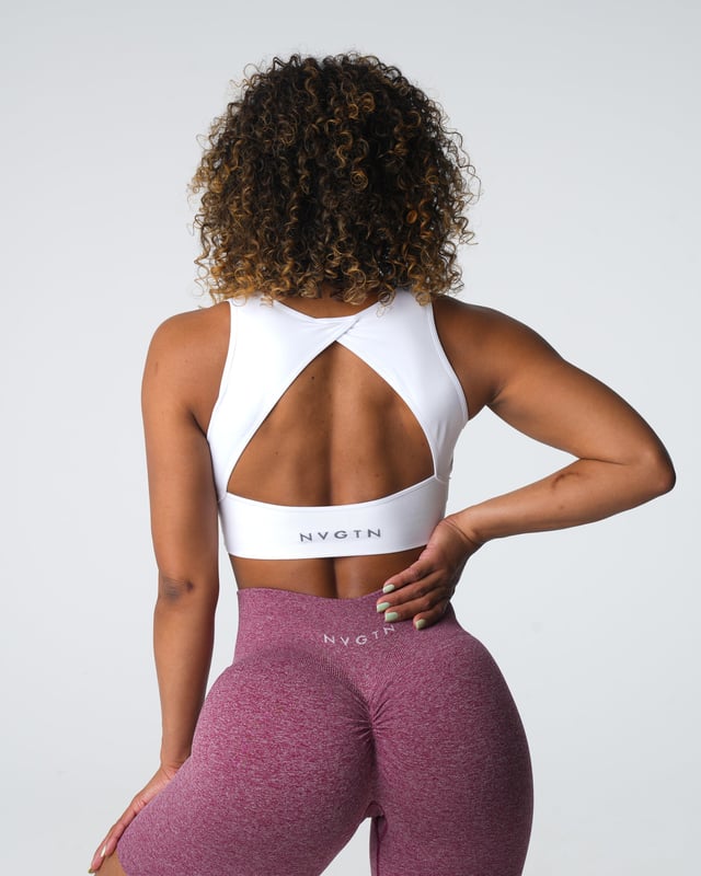 White Empower Seamless Bra