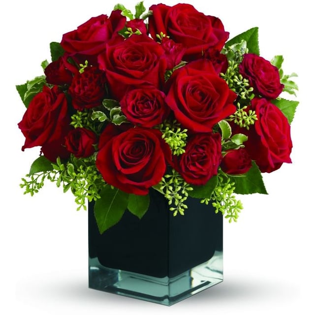 Ravishing Red's Bouquet - Deluxe
