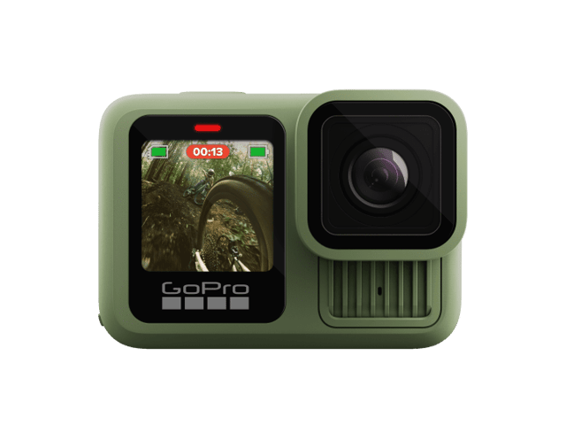 HERO13 Black in Forest Green