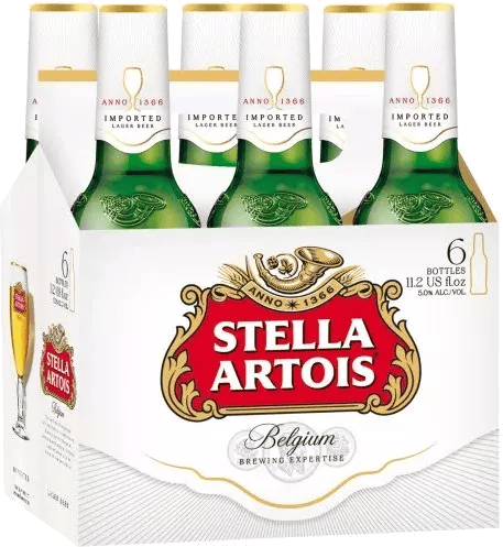 Stella Artois 6pk 12oz bottle