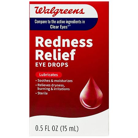 Walgreens Redness Relief Eye Drops