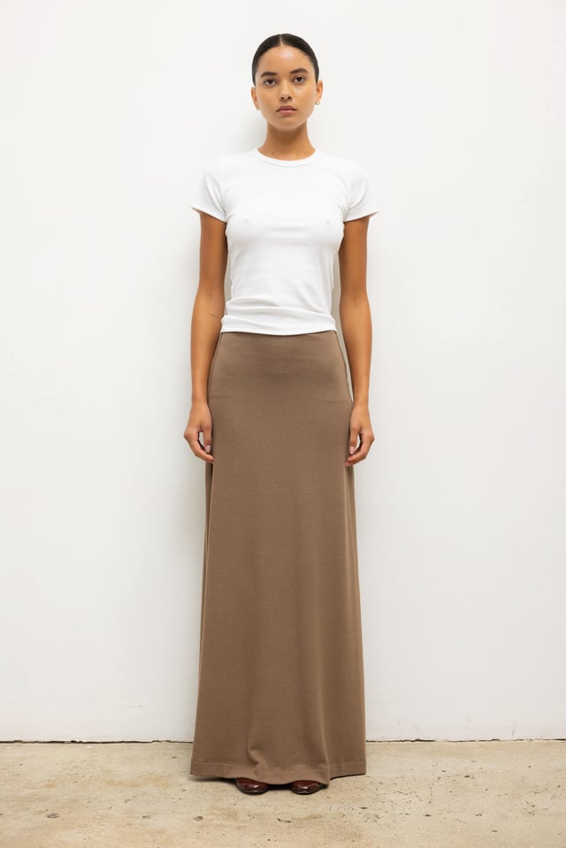 Lauren High Waist Maxi Skirt